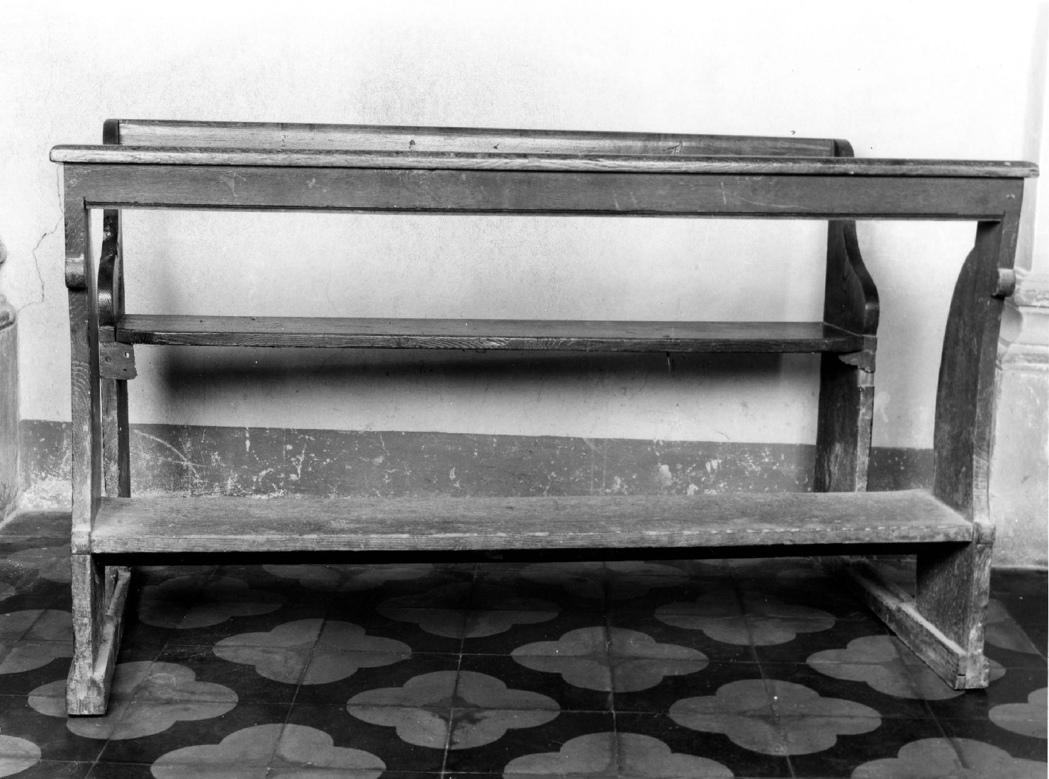 panca - bottega toscana (seconda metà sec. XIX)