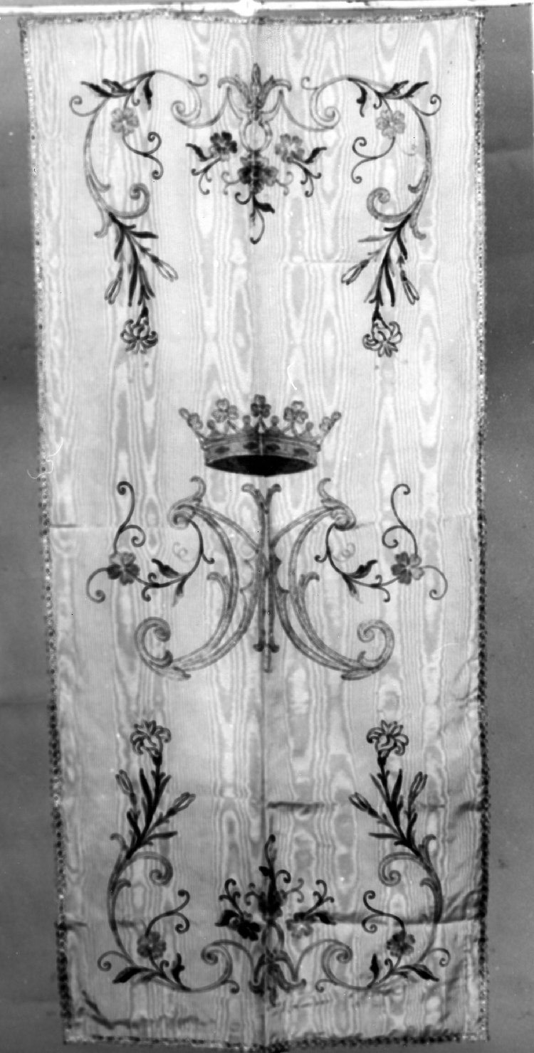 cortina - manifattura toscana (primo quarto sec. XX)