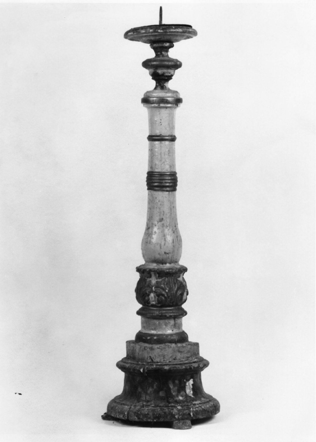 candelabro, coppia - bottega toscana (seconda metà sec. XIX)