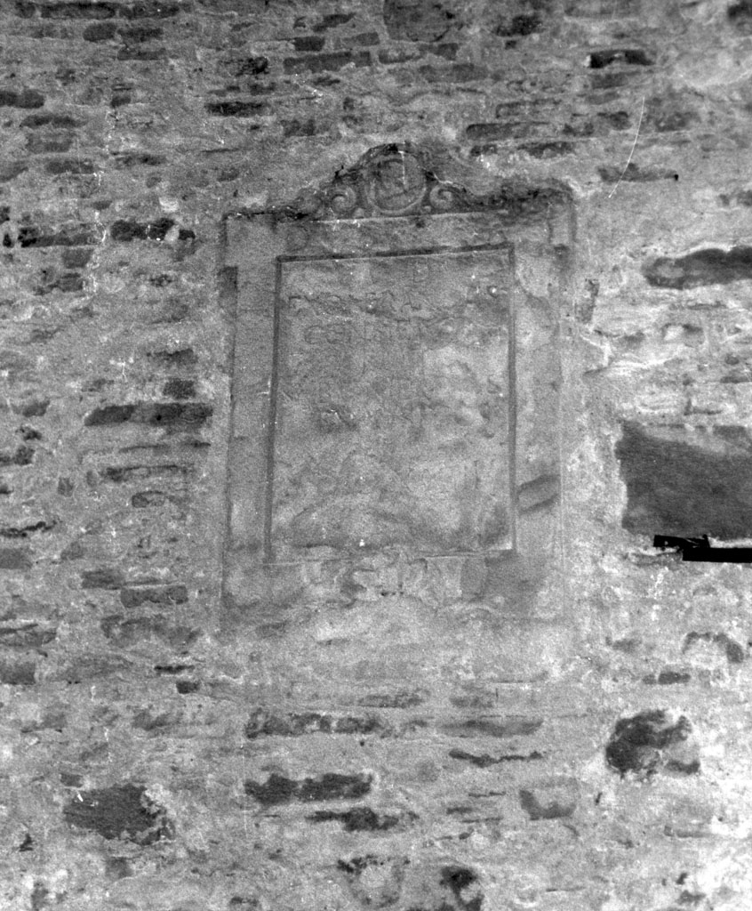 lapide - bottega toscana (sec. XVII)