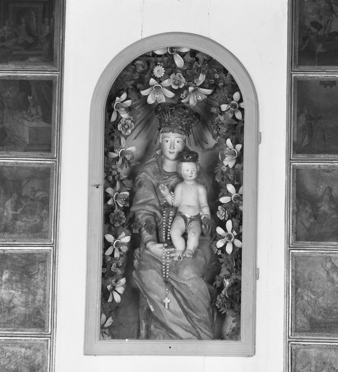 Madonna del Rosario (statua) - bottega toscana (seconda metà sec. XVII)
