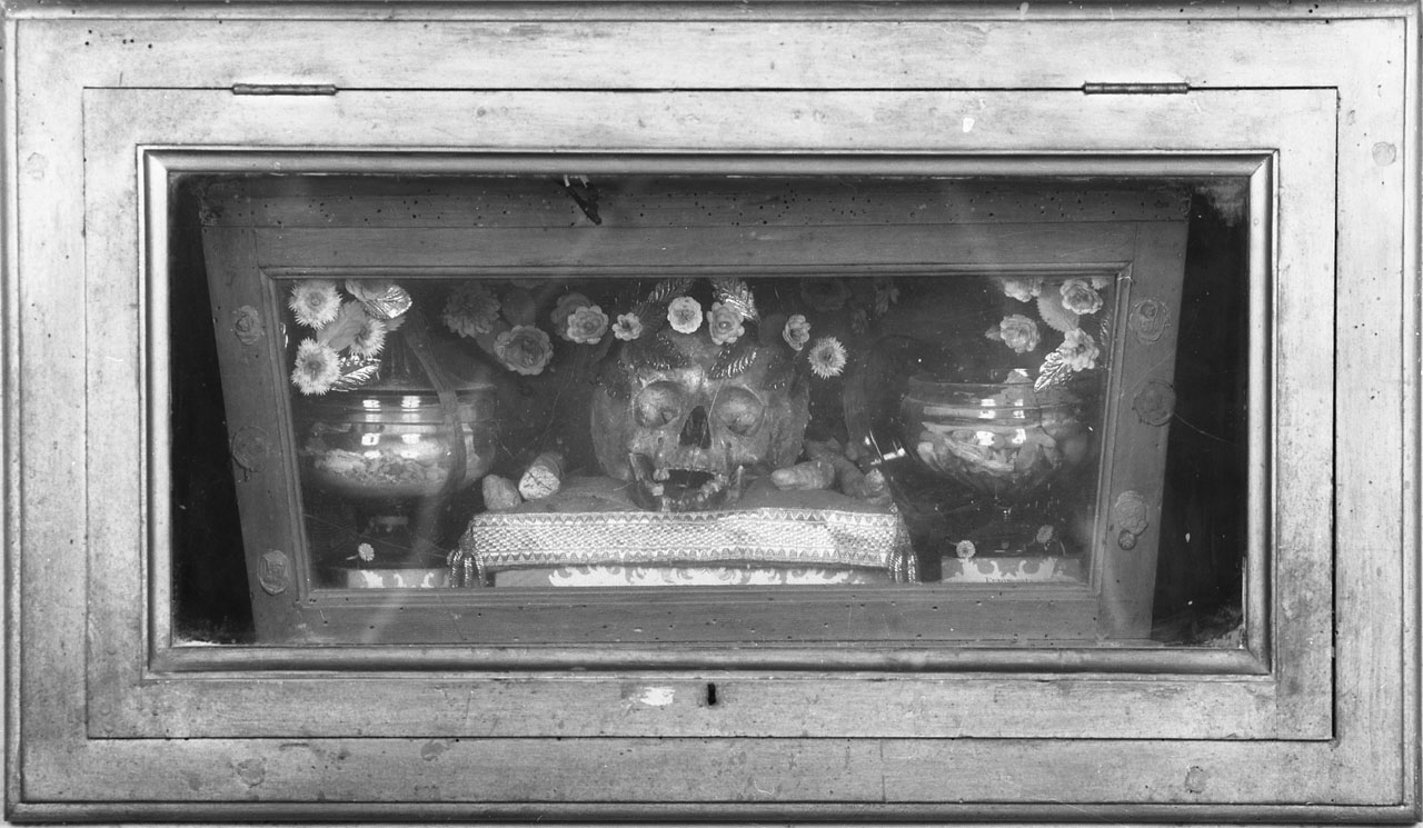 reliquiario a teca - a cassa - bottega toscana (seconda metà sec. XVIII)