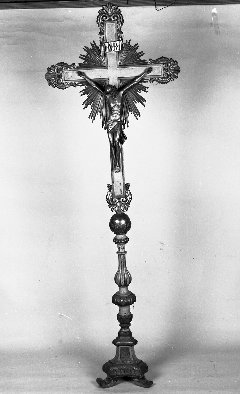 croce d'altare - bottega toscana (prima metà sec. XVIII)