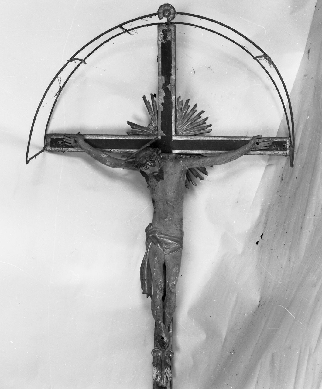 croce processionale - bottega toscana (seconda metà sec. XIX)