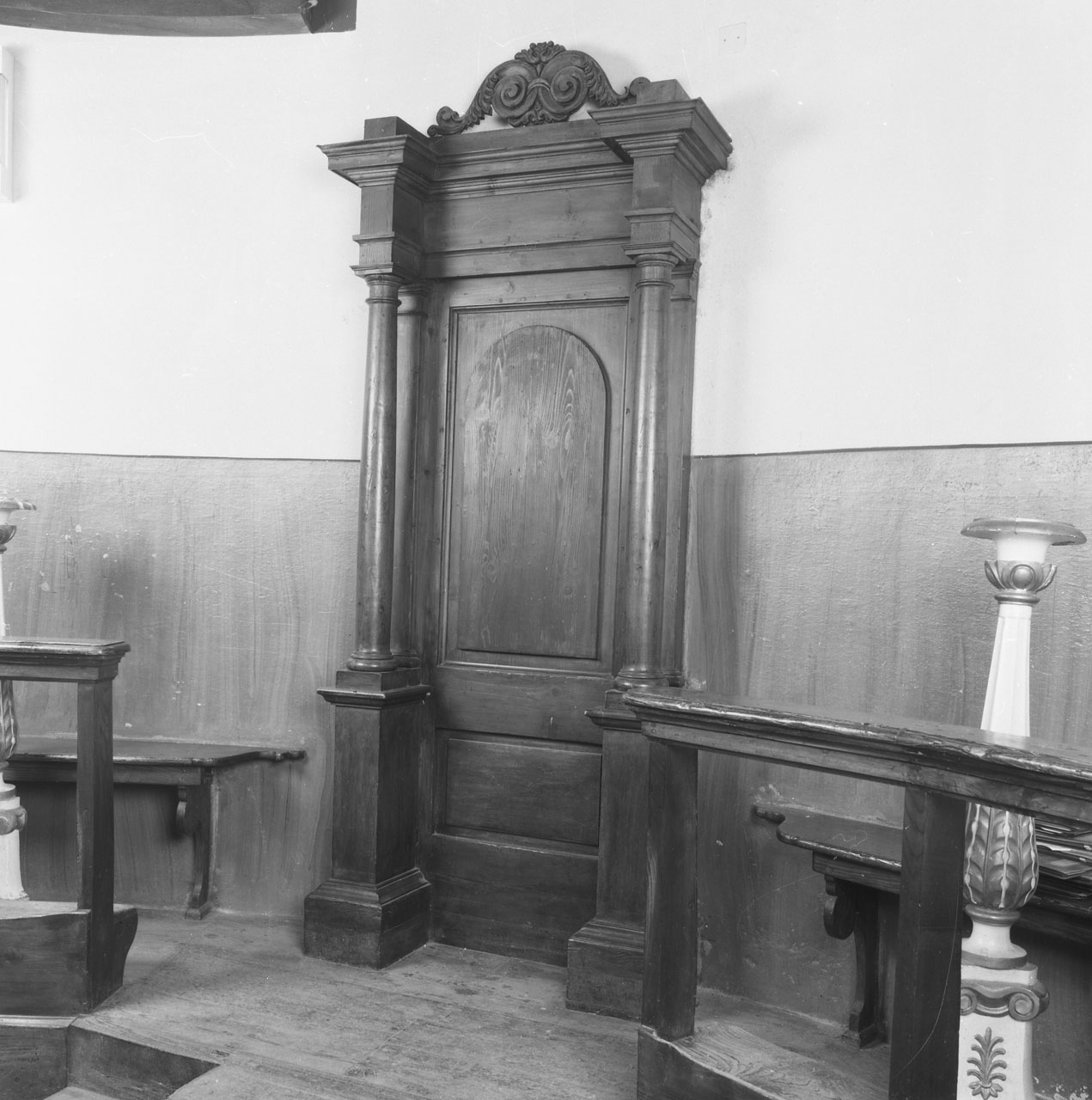 cattedra - bottega toscana (inizio sec. XX)