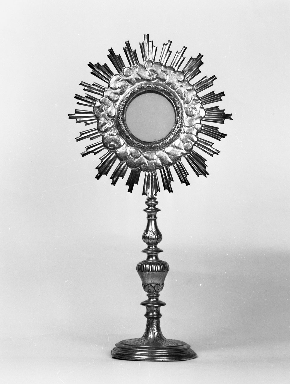 ostensorio - a raggiera - bottega toscana (metà sec. XVIII)