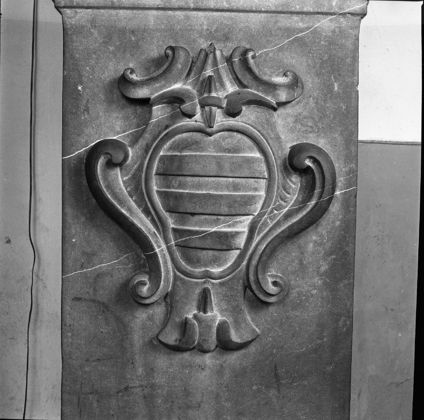 stemmario, coppia - bottega italiana (sec. XVII)