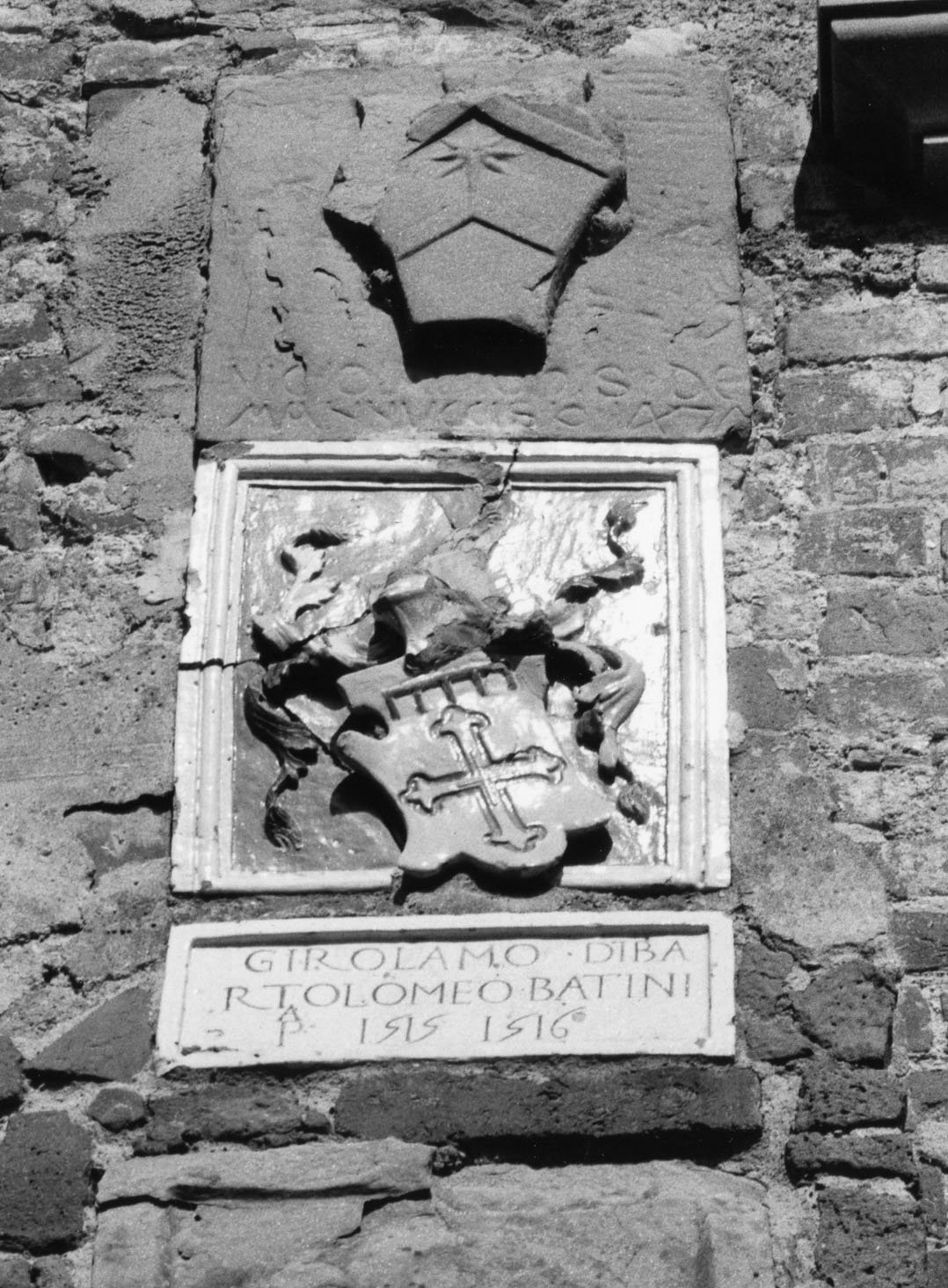 stemmario - bottega aretina (prima metà sec. XVI)