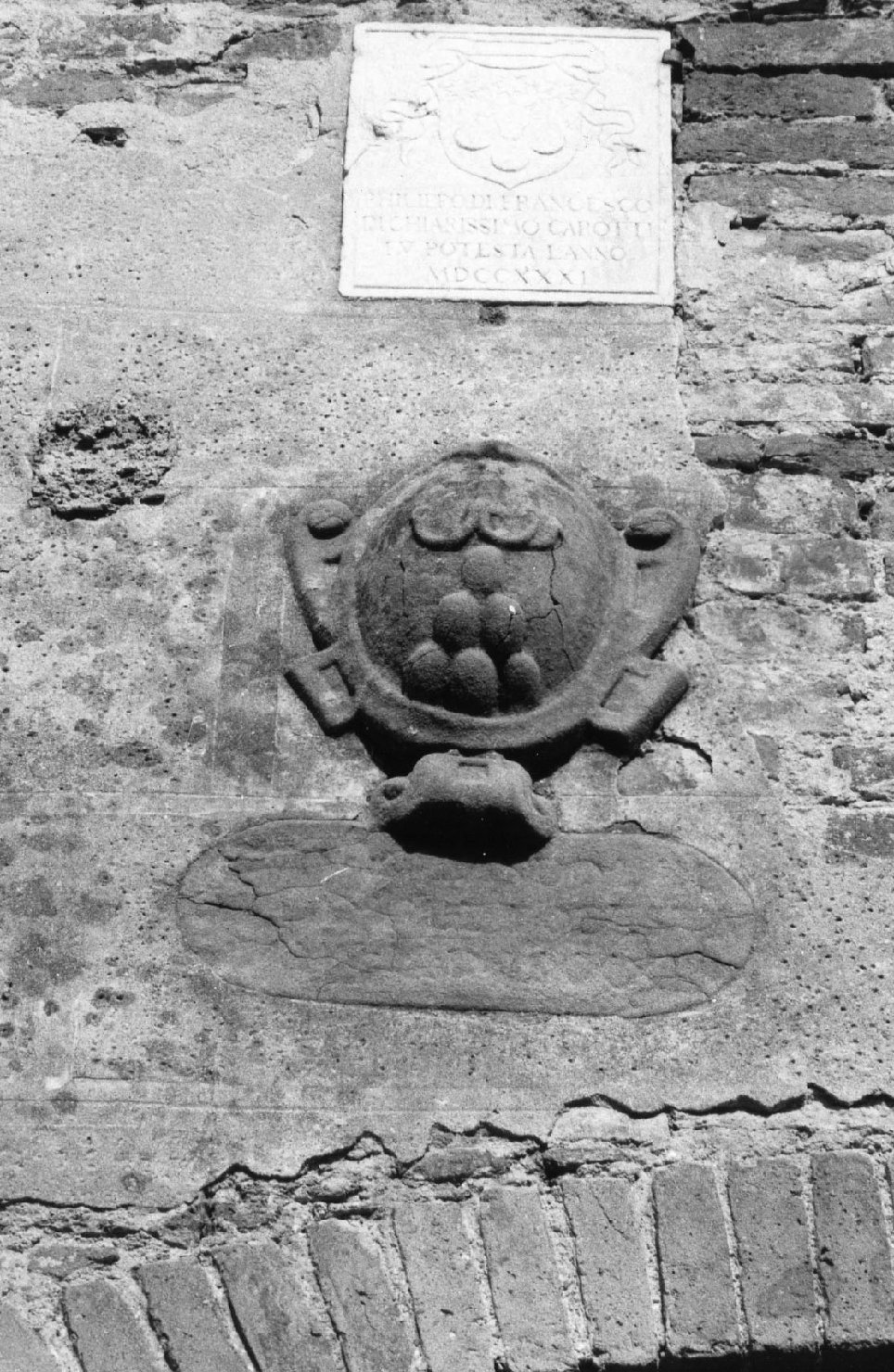 stemmario - bottega aretina (fine/inizio secc. XVII/ XVIII)