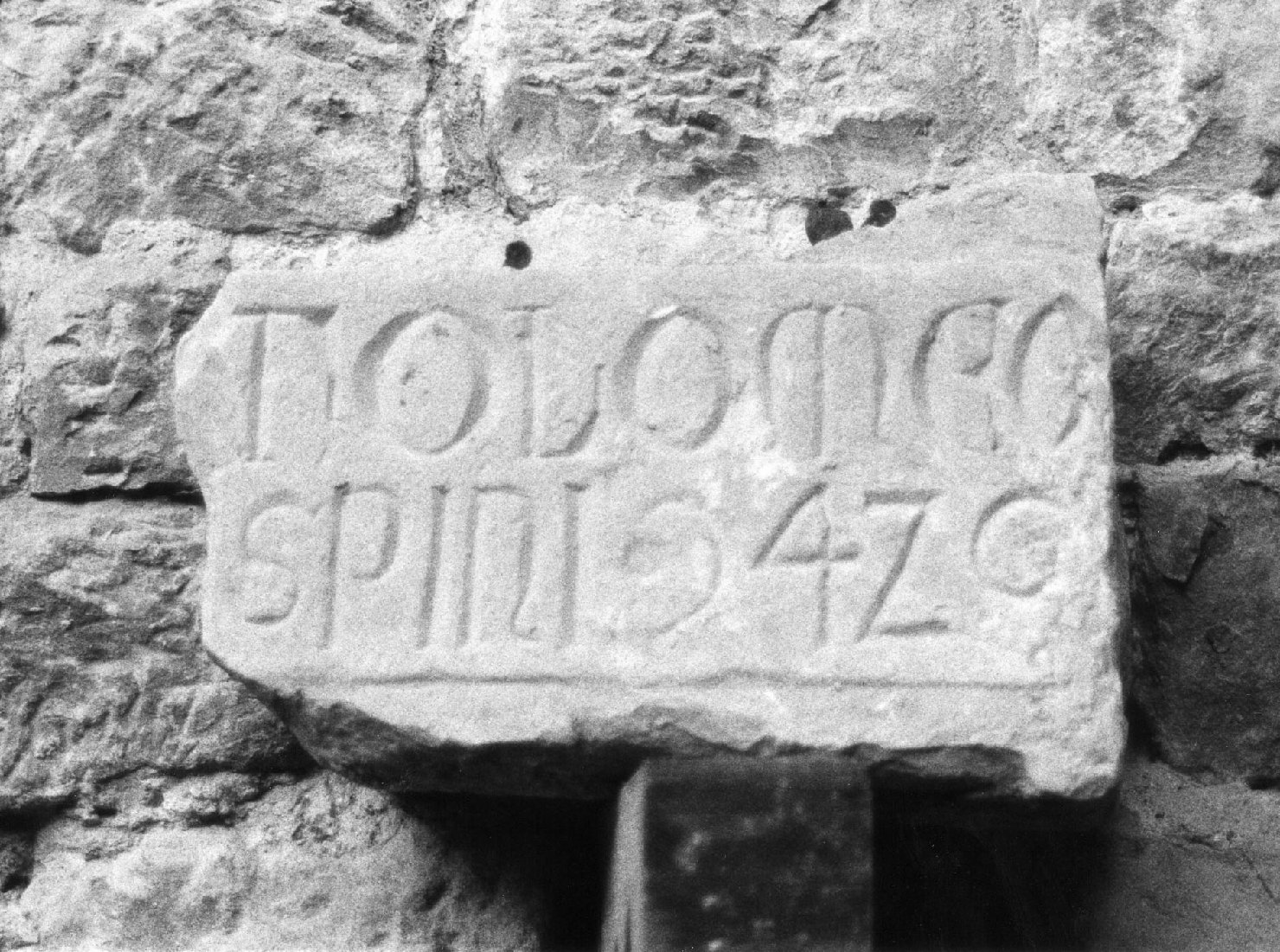 lapide - bottega aretina (sec. XV)