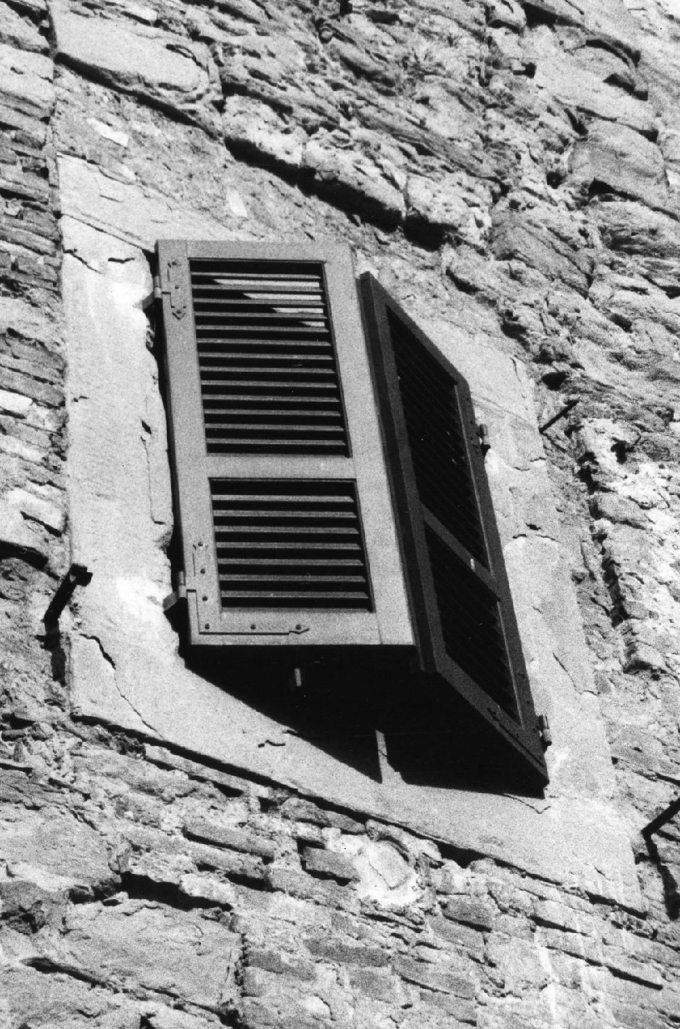 mostra di finestra, serie - bottega aretina (fine/inizio secc. XVII/ XVIII)