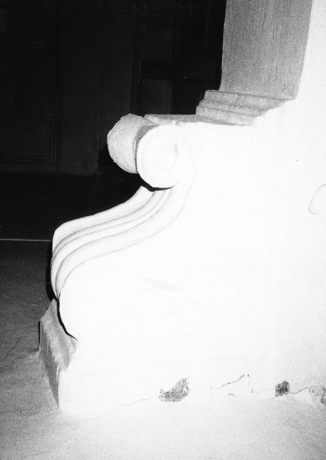 mensola, serie - bottega aretina (fine/inizio secc. XVI/ XVII)