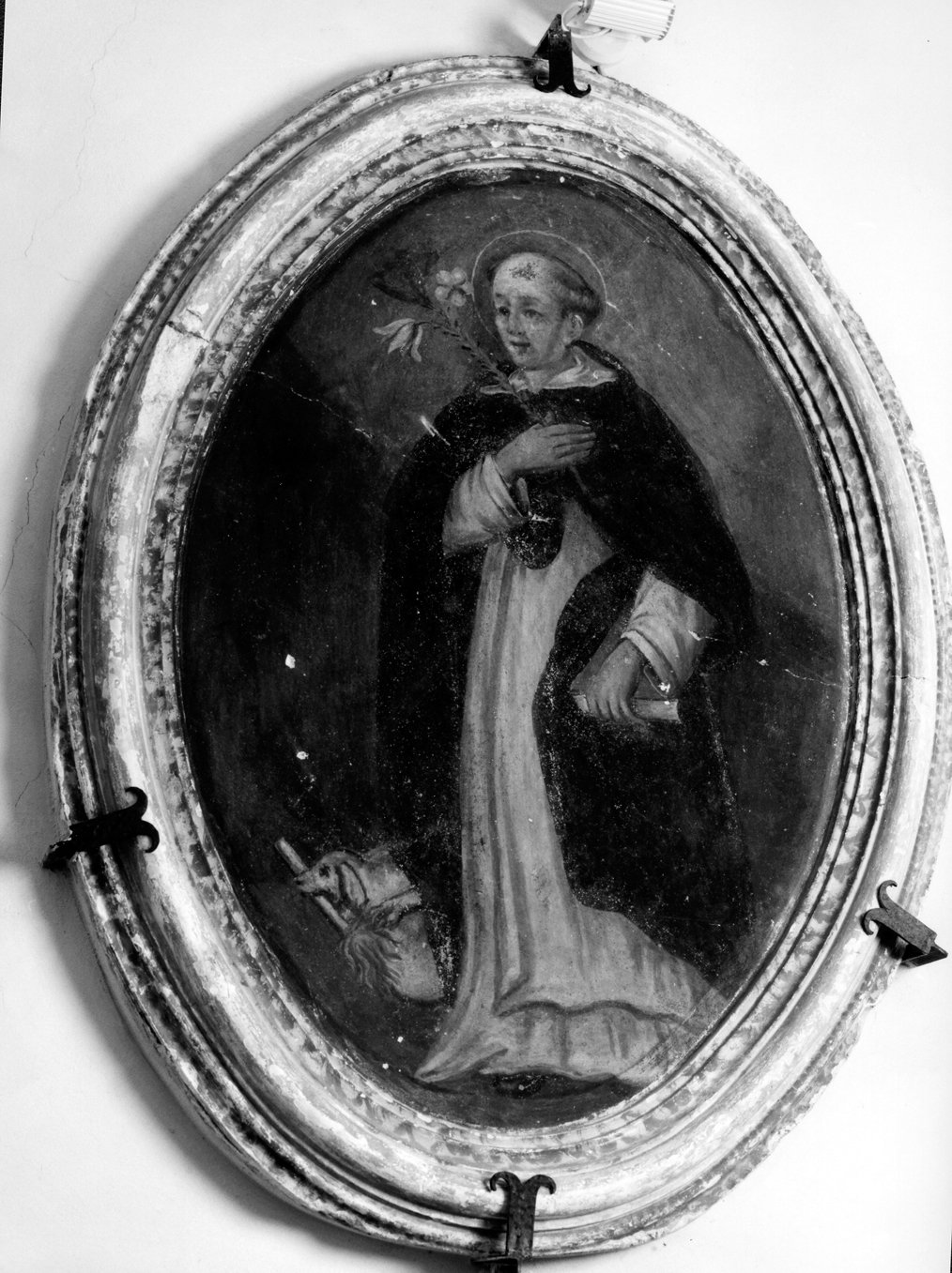 Santo (dipinto) di Santini Bartolomeo (inizio sec. XVII)