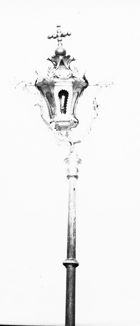lanterna processionale, serie - bottega toscana (sec. XIX)