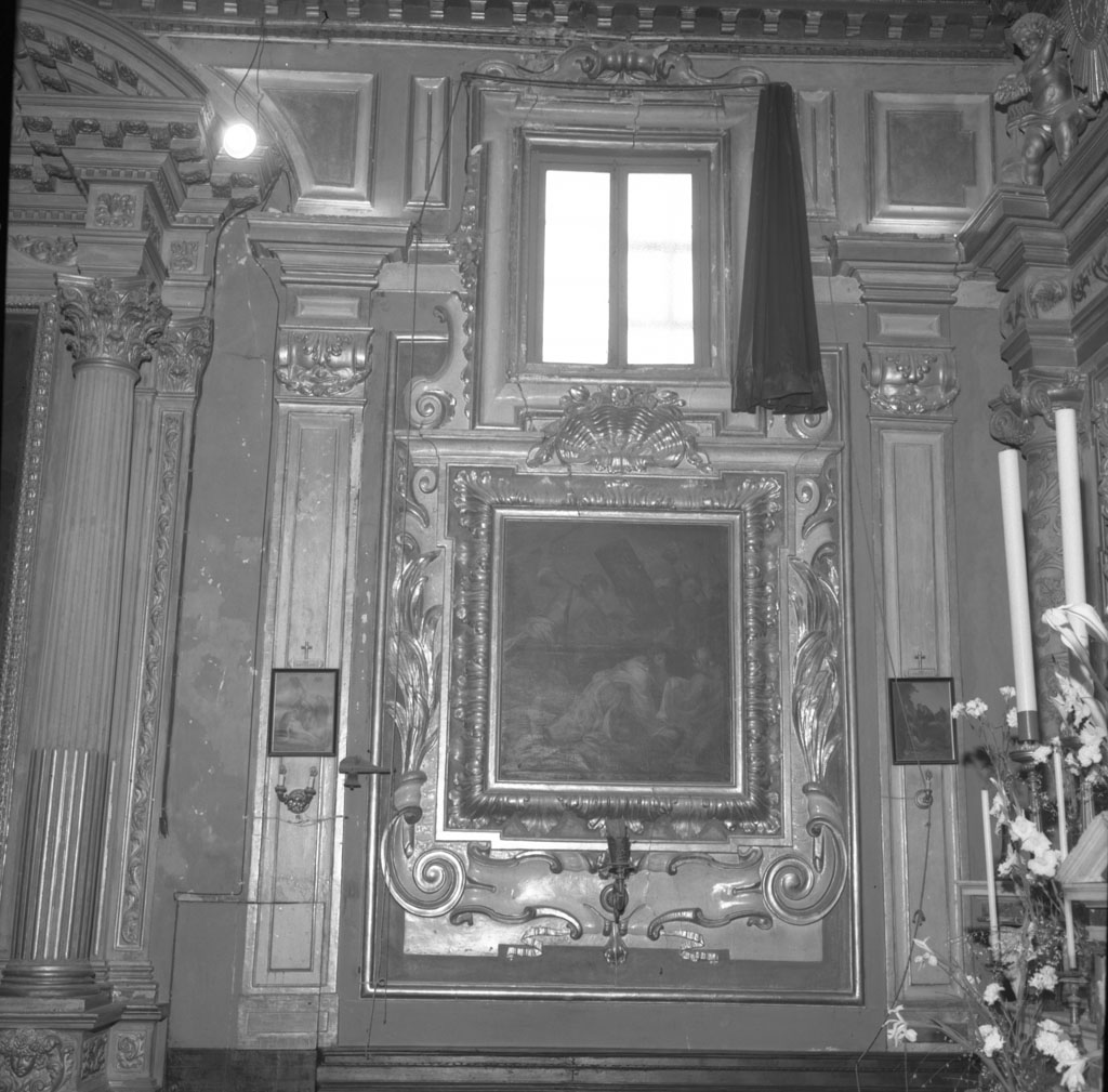 Cristo incontra la Veronica (dipinto) - ambito toscano (sec. XVII)