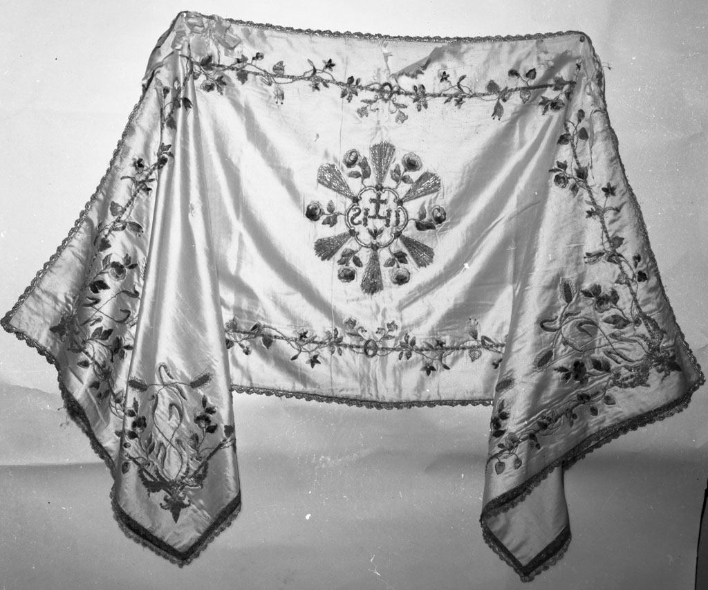 velo omerale - manifattura toscana (metà sec. XVIII)