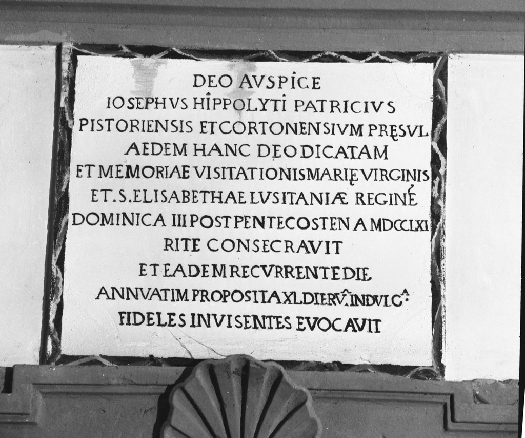 lapide - bottega toscana (sec. XVIII)