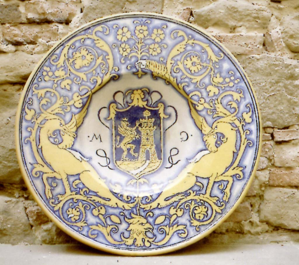 piatto di Marcucci Gianni (sec. XX)