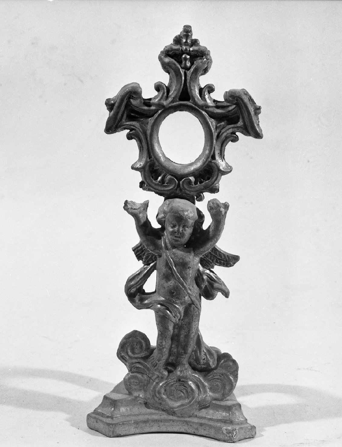 reliquiario-ostensorio - bottega toscana (sec. XVIII)