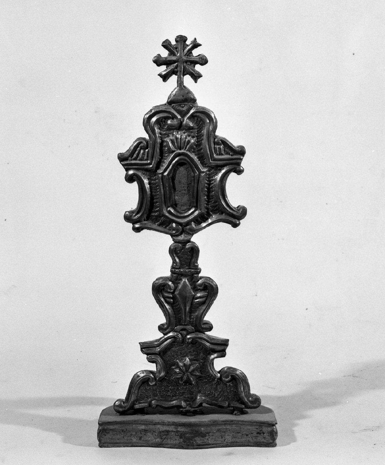 reliquiario-ostensorio - bottega toscana (sec. XVIII)