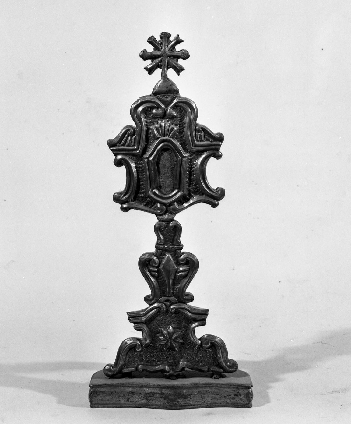 reliquiario-ostensorio - bottega toscana (sec. XVIII)