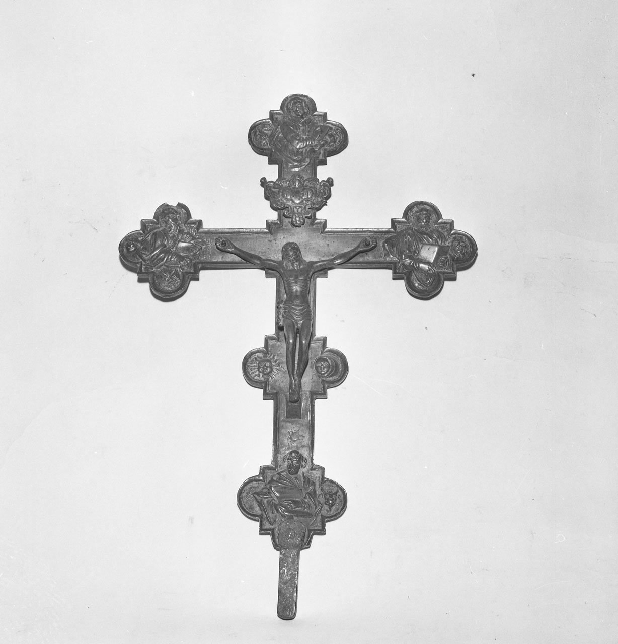 croce processionale - bottega toscana (sec. XVI)