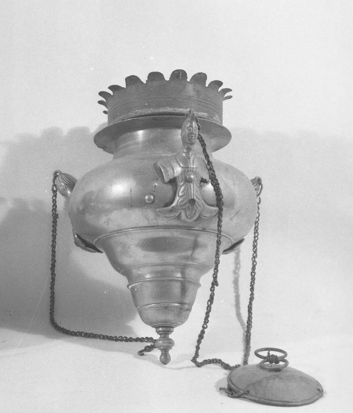 lampada pensile - bottega toscana (sec. XVII)