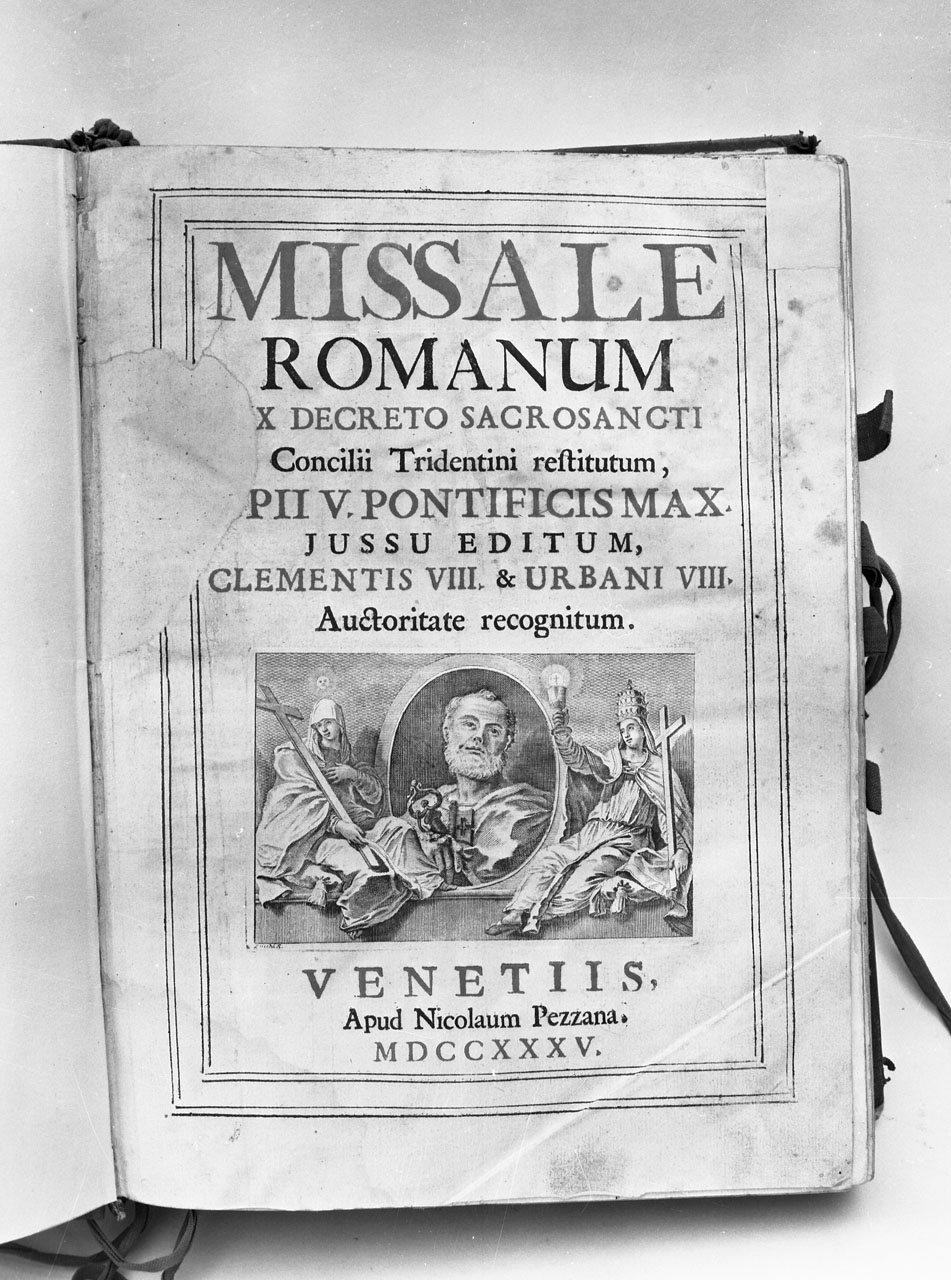messale cantato - produzione veneziana (sec. XVIII)