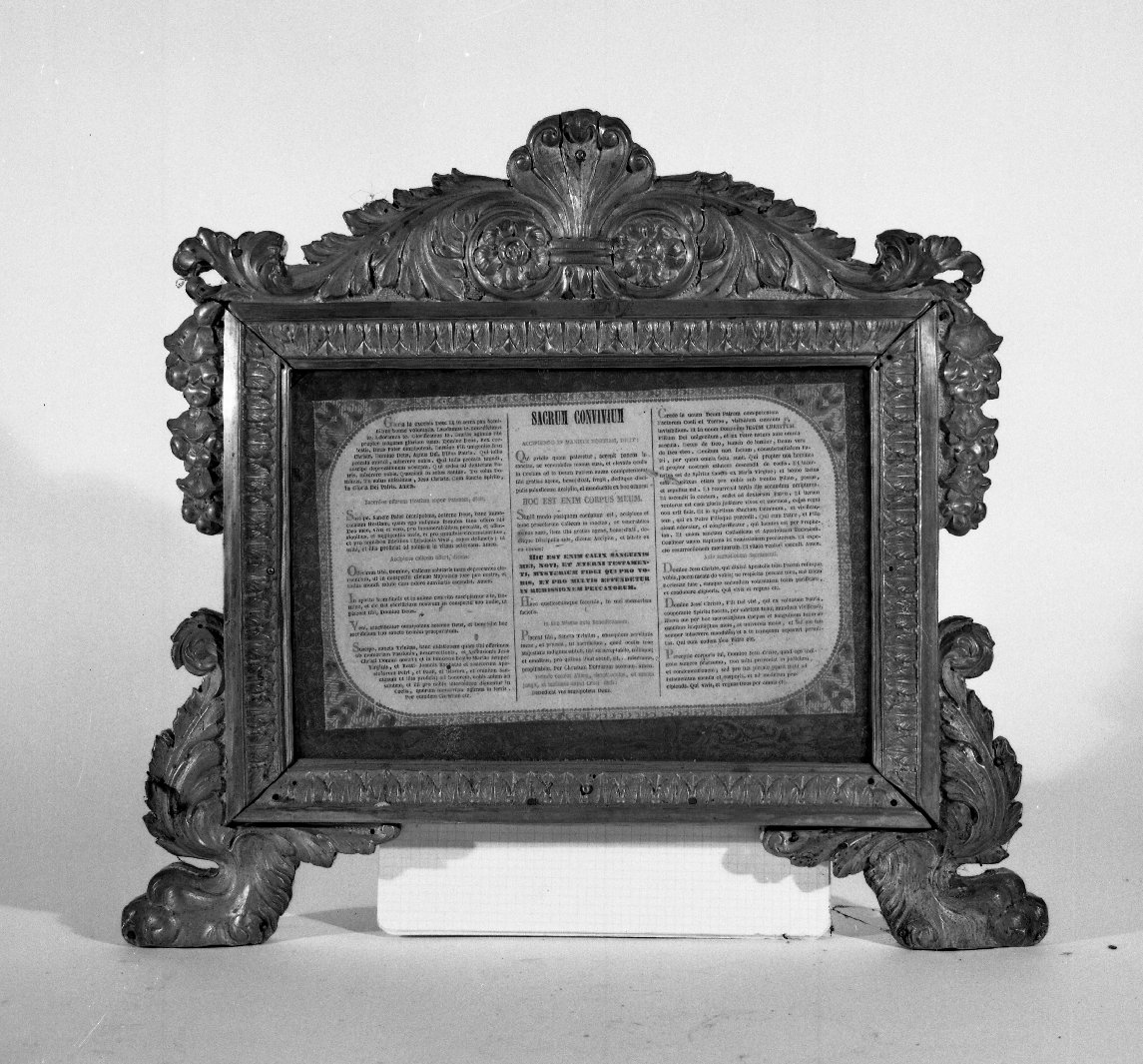 servizio di cartagloria, elemento d'insieme - bottega toscana (fine sec. XVIII)