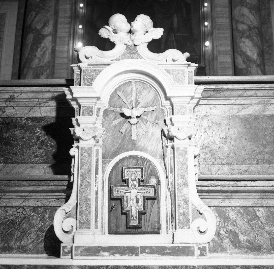 tabernacolo - bottega italiana (sec. XIX)