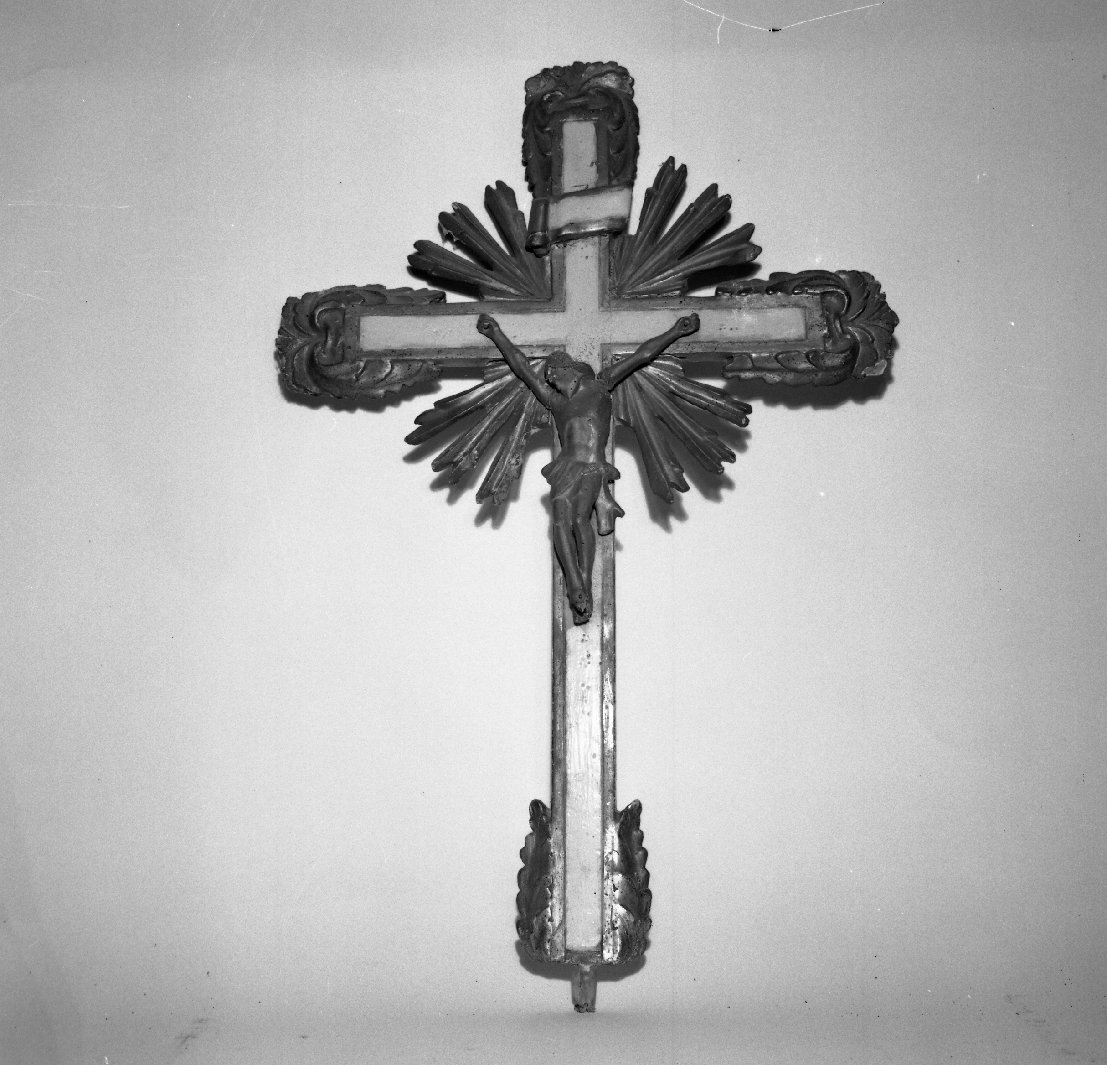croce d'altare - bottega toscana (inizio sec. XIX)
