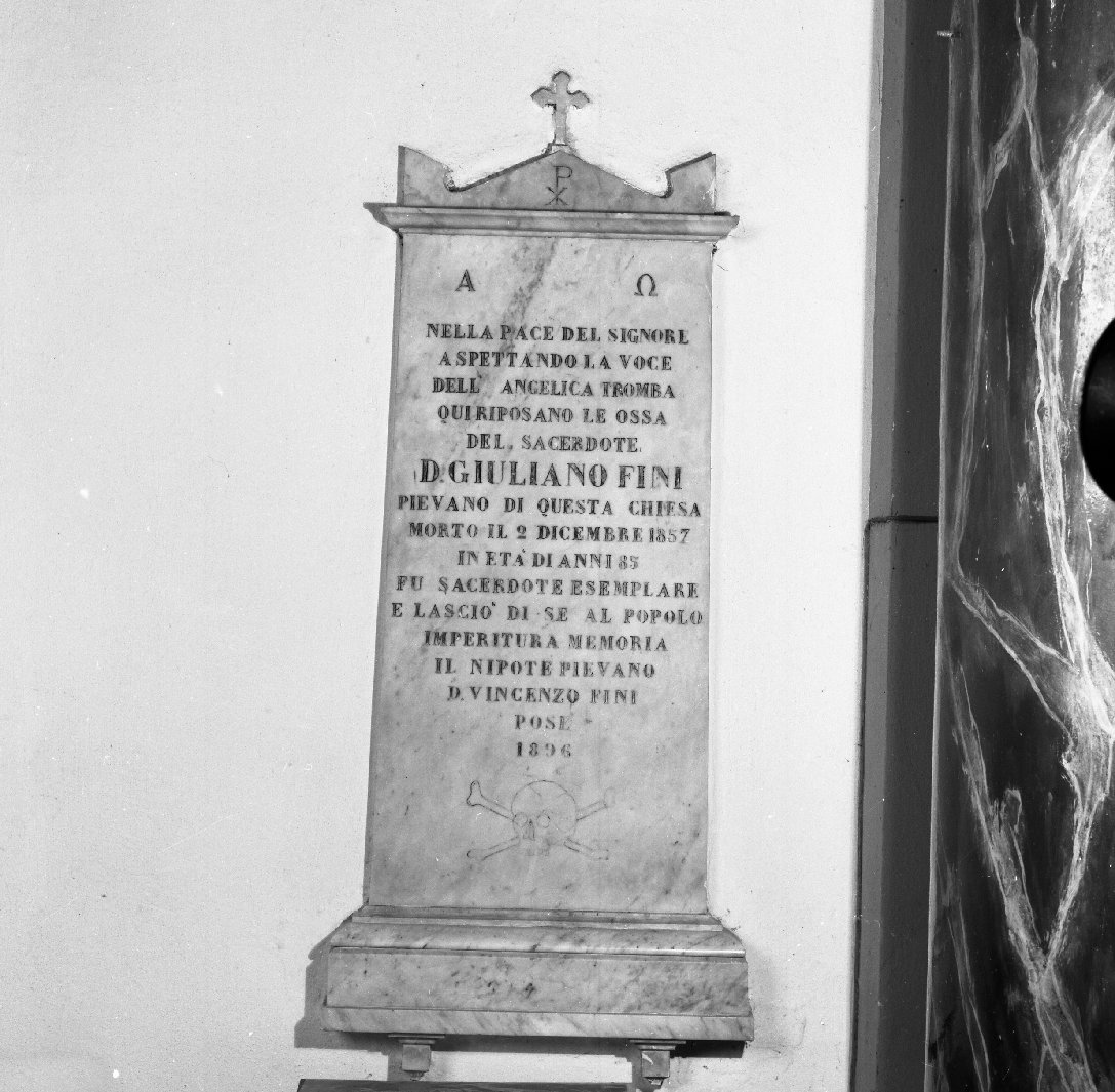 lapide - bottega toscana (sec. XIX)