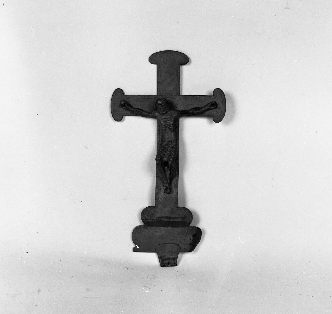 croce processionale - bottega toscana (seconda metà sec. XIX)