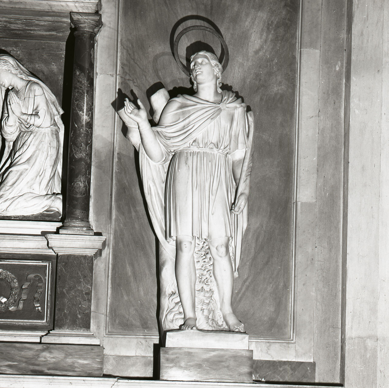 Lorentino martire (statua, opera isolata) di Del Nero Angiolo (attribuito) (sec. XIX)