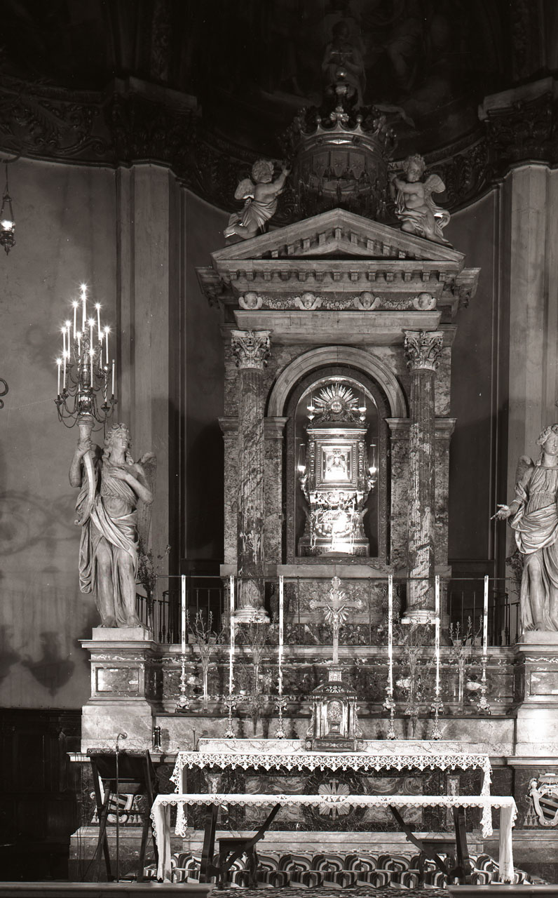 altare, opera isolata di Valadier Giuseppe (attribuito) (sec. XIX)