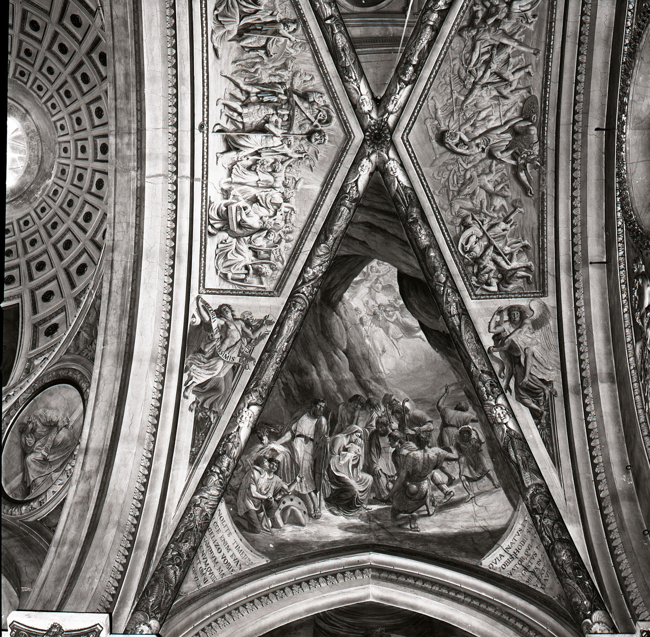 strage degli innocenti (dipinto, ciclo) di Ademollo Luigi (attribuito) (sec. XIX)