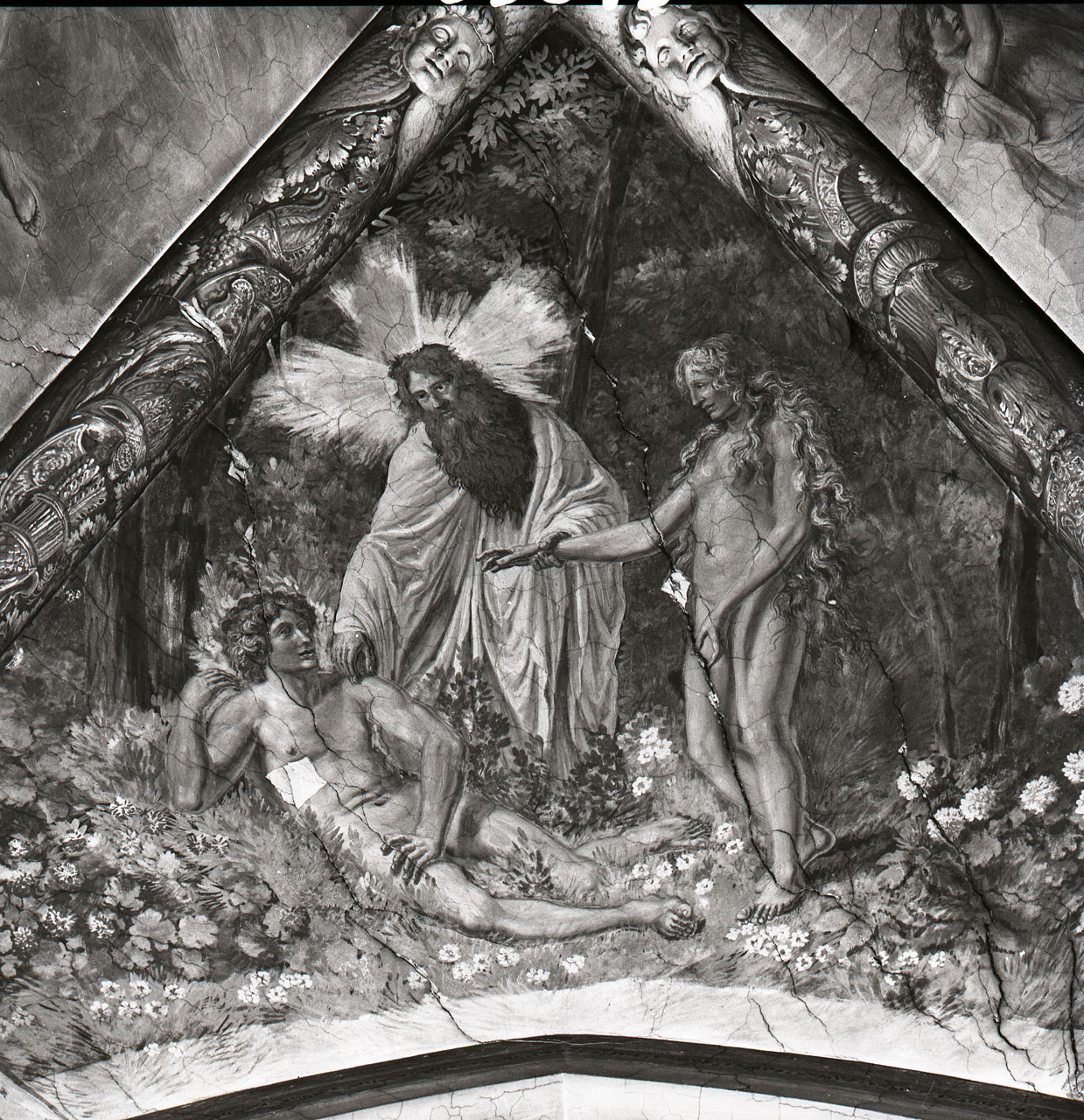 Annunciazione (dipinto, ciclo) di Ademollo Luigi (attribuito) (sec. XIX)
