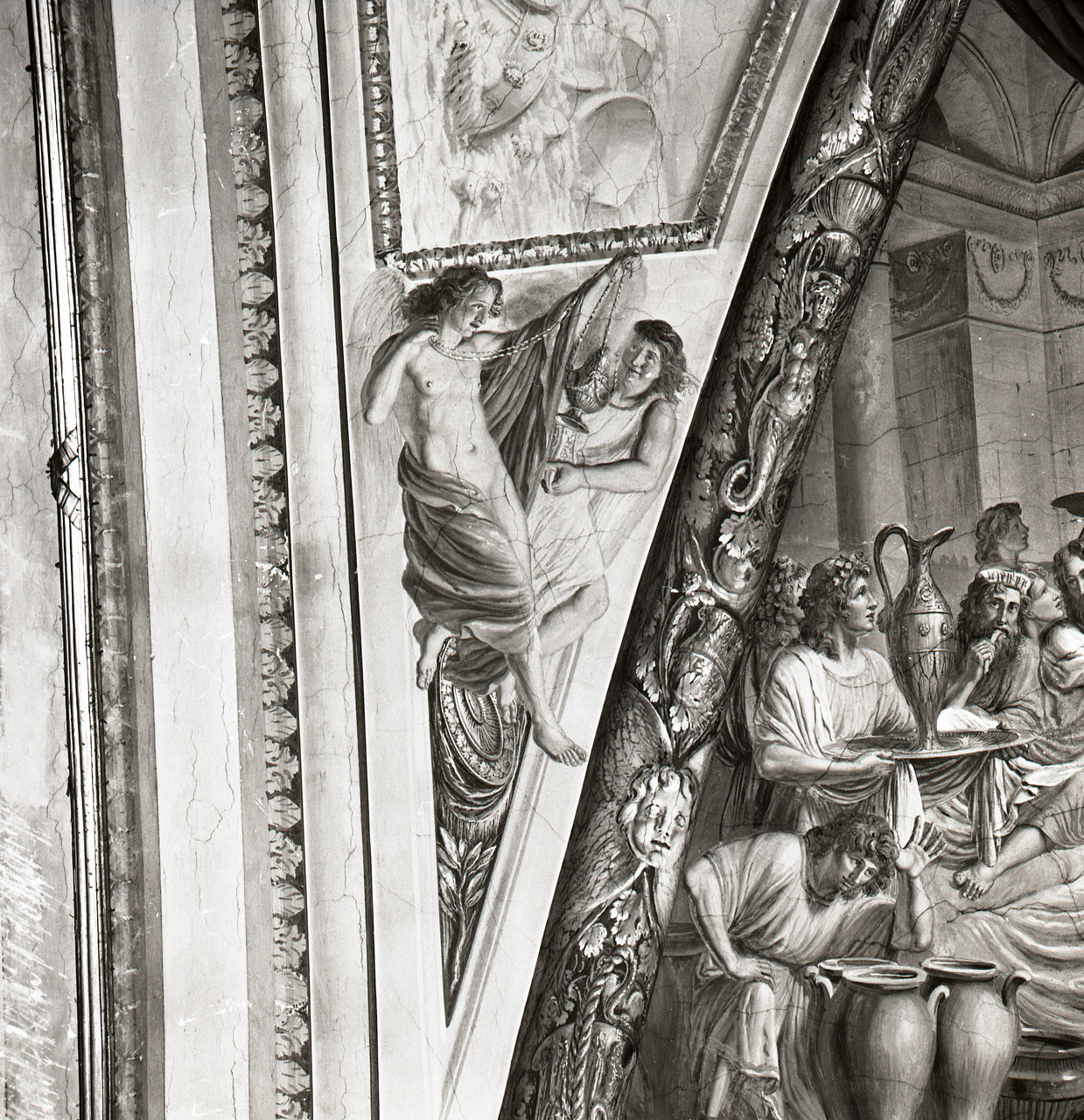 adorazione dei Re Magi (dipinto, ciclo) di Ademollo Luigi (attribuito) (sec. XIX)