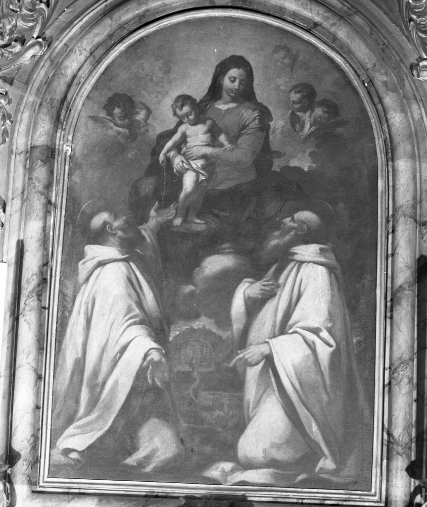 Madonna con Bambino e Santi (dipinto) - ambito toscano (metà sec. XVII)