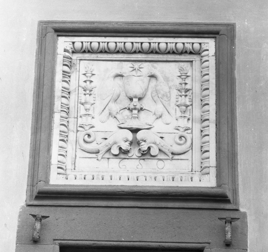 stemma (rilievo) - manifattura toscana (fine sec. XV)