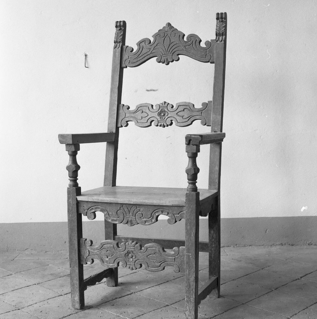 seggiolone - manifattura toscana (sec. XVII)