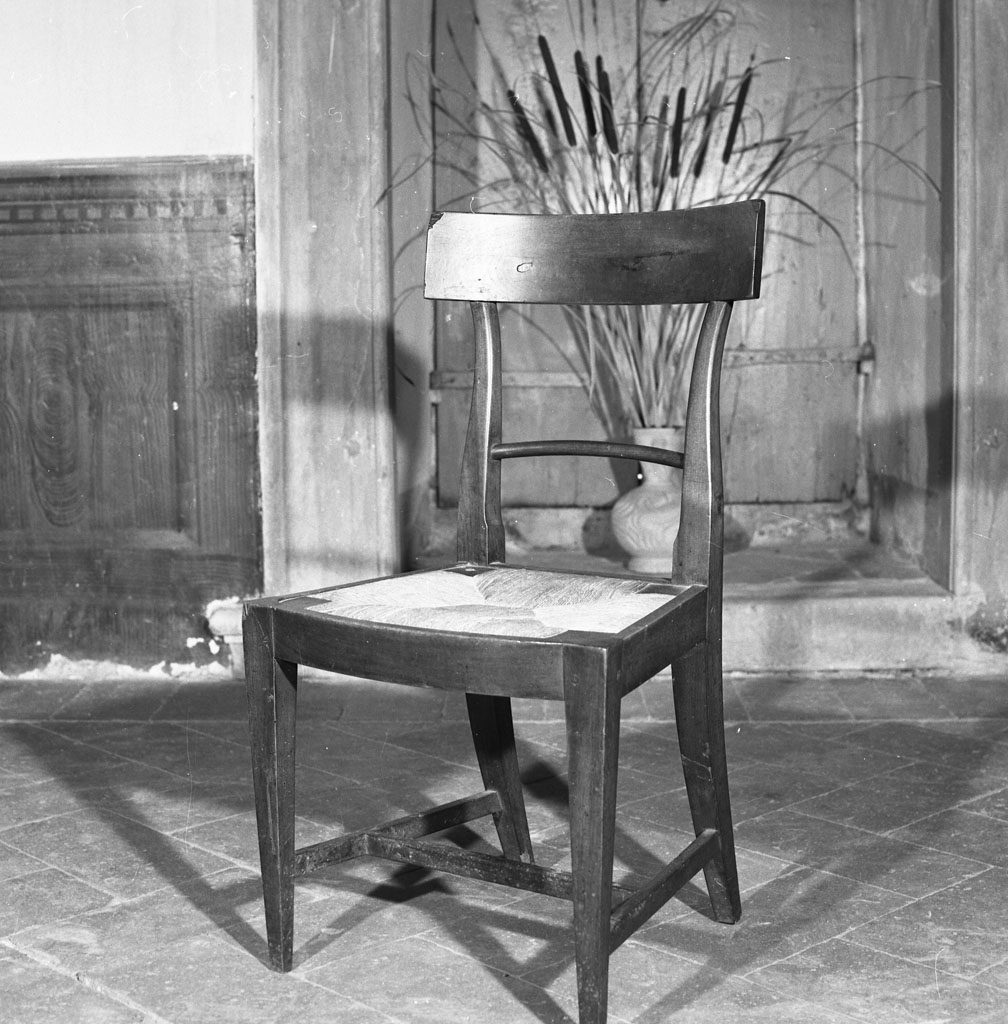 sedia, serie - bottega toscana (sec. XIX)