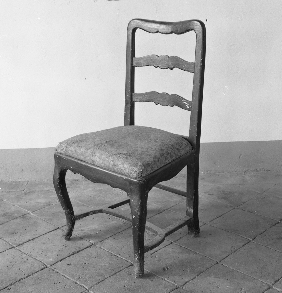 sedia, serie - manifattura toscana (sec. XVIII)