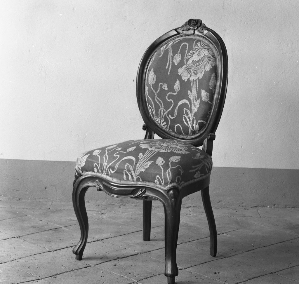 poltroncina, serie - manifattura toscana (sec. XVIII)