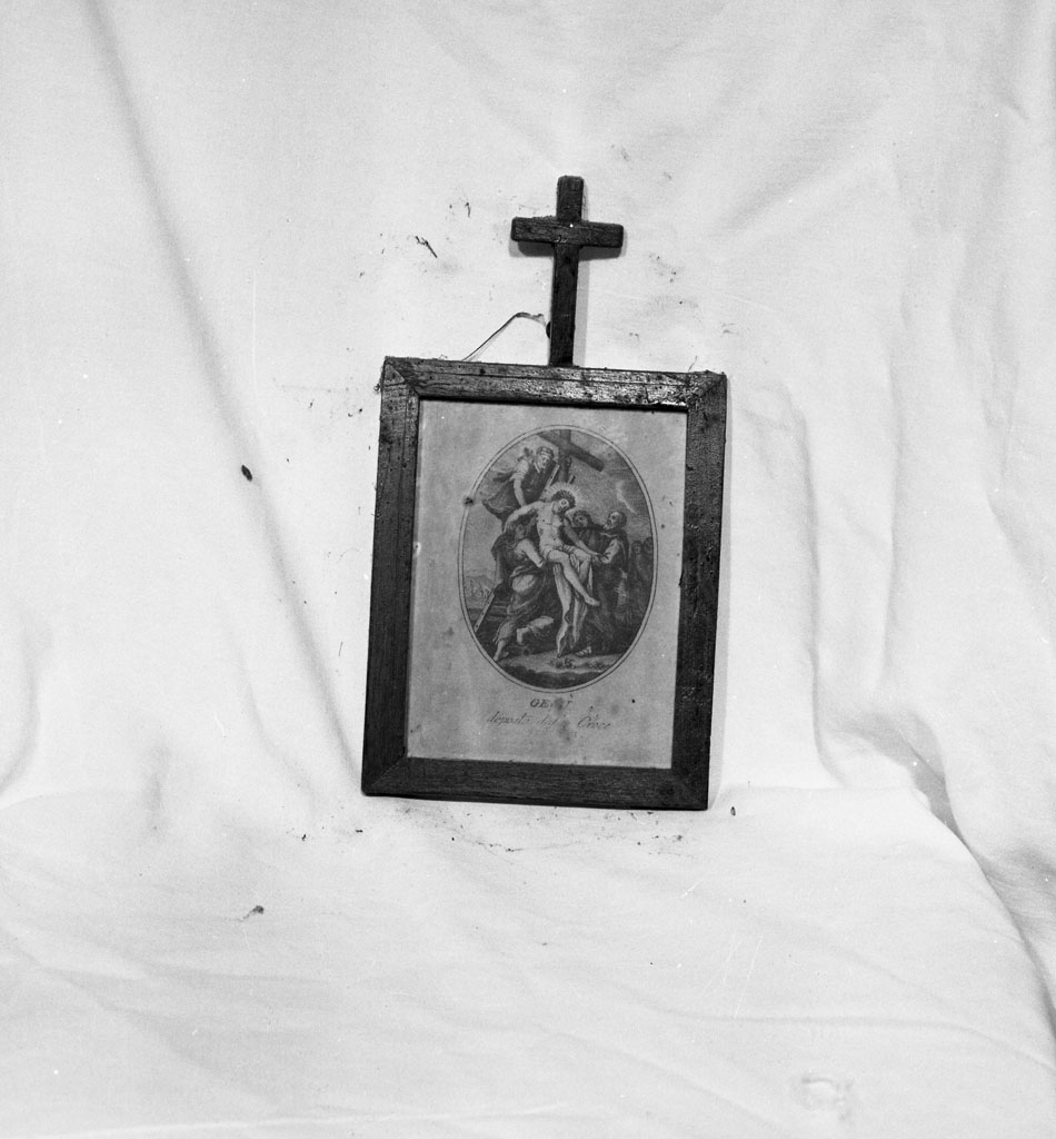 stazioni della via crucis (Via Crucis, serie) di Chiari Giovanni (attribuito) (sec. XVII)