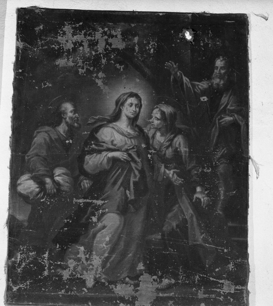 visitazione (dipinto) - ambito toscano (sec. XVII)