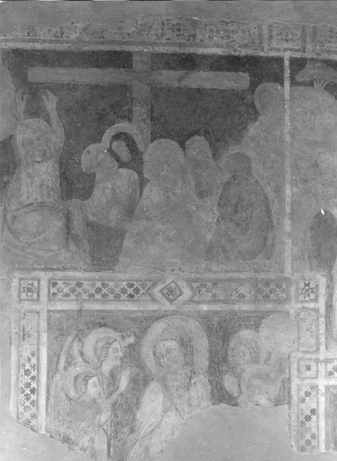 Madonna con angeli (dipinto, ciclo) - ambito giottesco (sec. XIV)