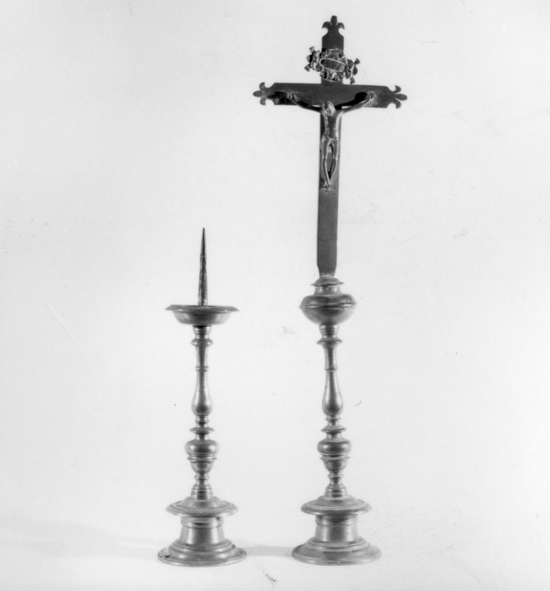 croce d'altare, serie - bottega fiorentina (sec. XVII)