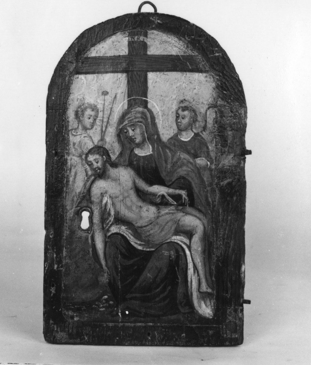 deposizione di Cristo dalla croce (dipinto) - ambito toscano (fine/inizio secc. XVII/ XVIII)