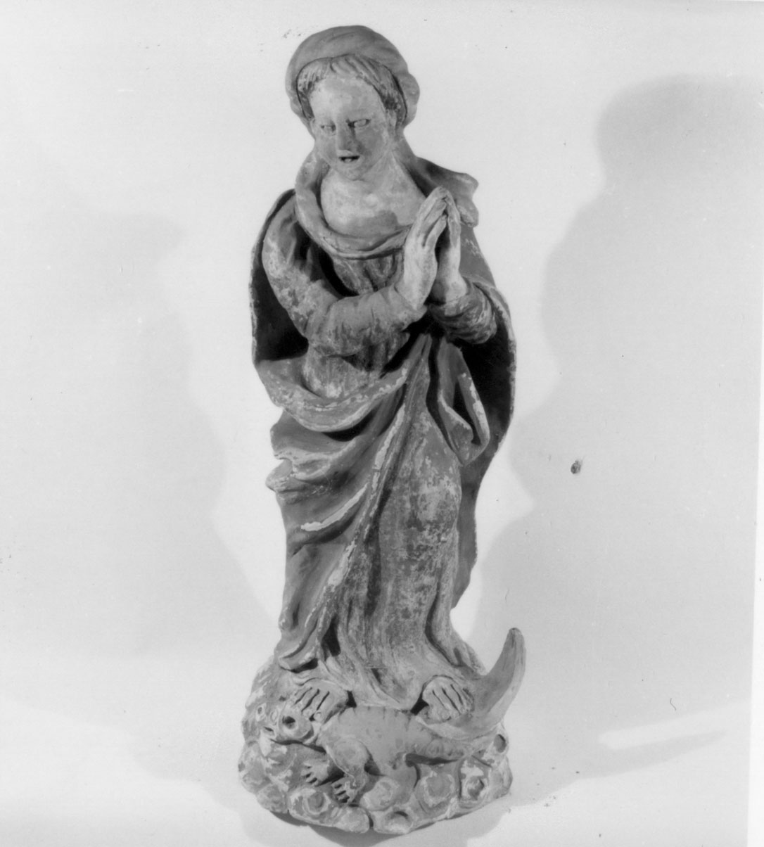 Immacolata Concezione (statuetta) - bottega toscana (fine/inizio secc. XVIII/ XIX)